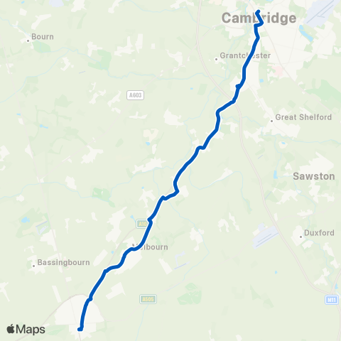 A2B Bus and Coach  map