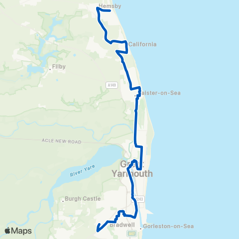 Ambassador Travel  map