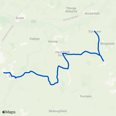 Fareline Bus & Coach Services  map