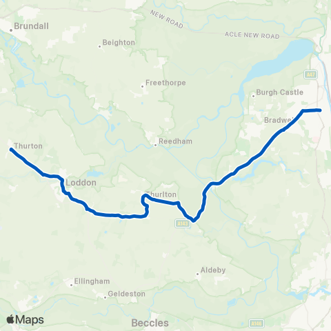 Ambassador Travel  map