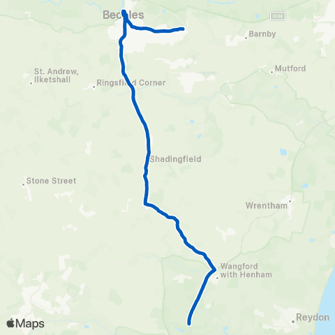 Borderbus Caxton Road - Latitude Day Car Park map