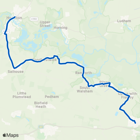 Ambassador Travel  map