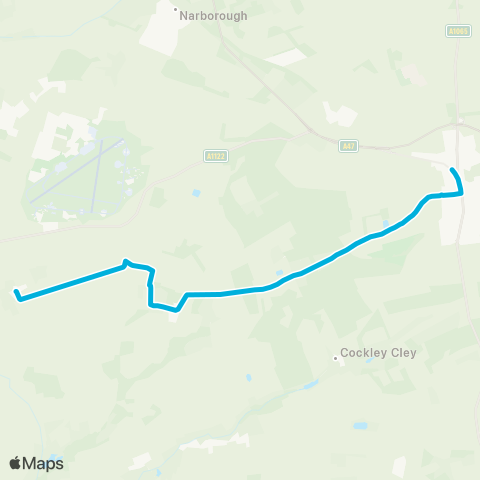 Central Connect  map