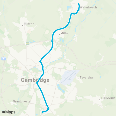 Central Connect  map