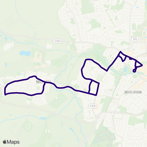 First Essex Bus Station - Chelmsford Railway Station map