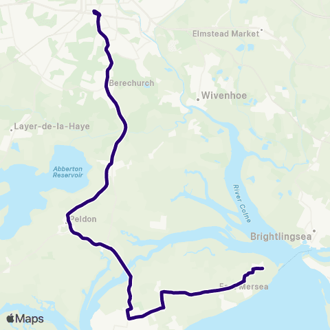 First Essex Osborne Street - Ivy Lane map
