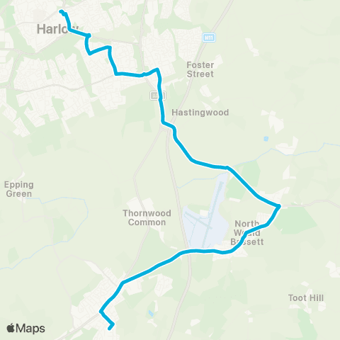 Central Connect Railway Station - The Red Lion map