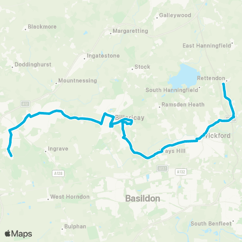 Central Connect Vectare Depot - Eagle Way map
