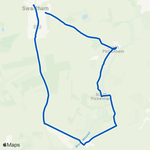 Coach Services Kings Arms - Kings Arms map