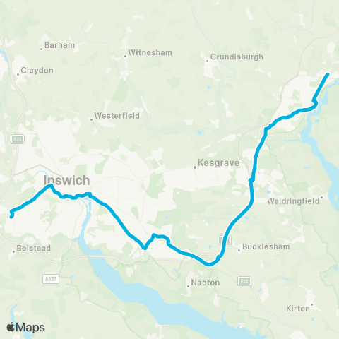 Central Connect Suffolk One - Chapel map