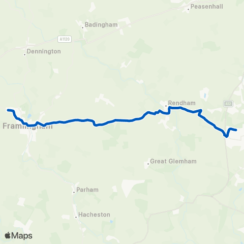 Belle Coaches Thomas Mills School - School map
