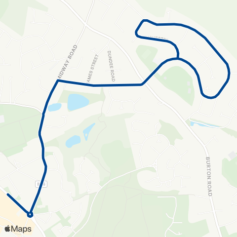 Diamond Bus East Midlands  map