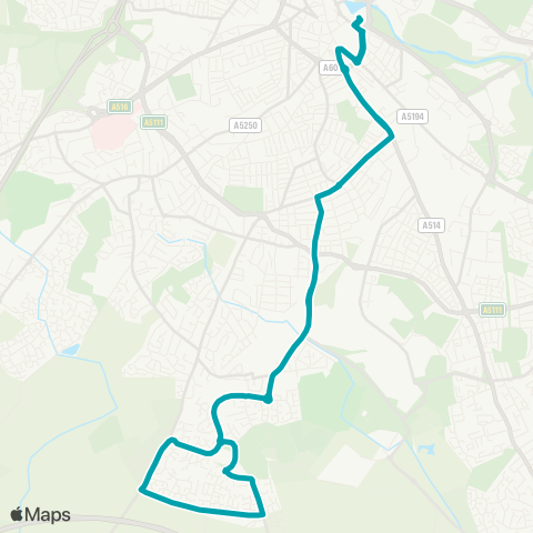Arriva Derby Bus Station - Bus Station map