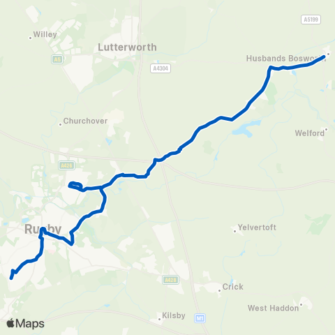 Catterall's Bell Inn - High School For Girls map