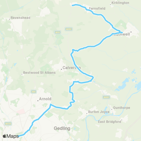 CT4N White Post Farm - Forest Road map