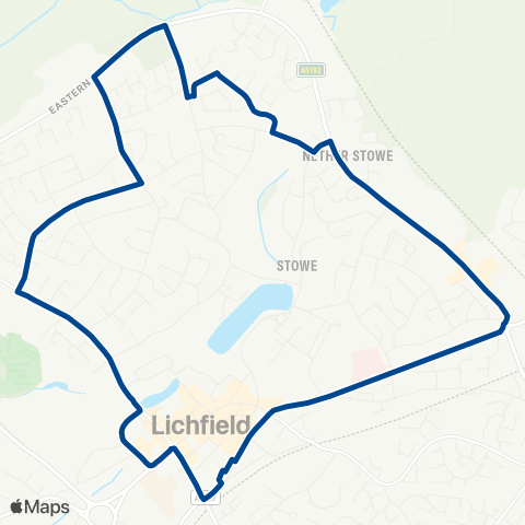 Diamond Bus East Midlands  map