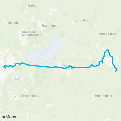 Central Connect  map