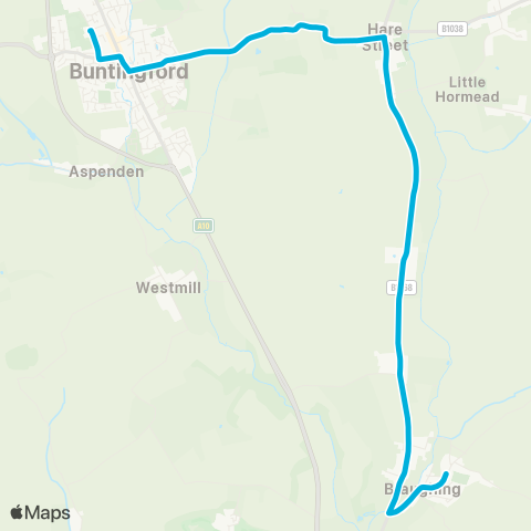 Central Connect  map