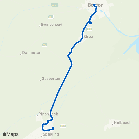Brylaine Travel Bus Station - Springfields Outlet map