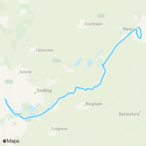 CT4N Martindale Lane - Forest Road map