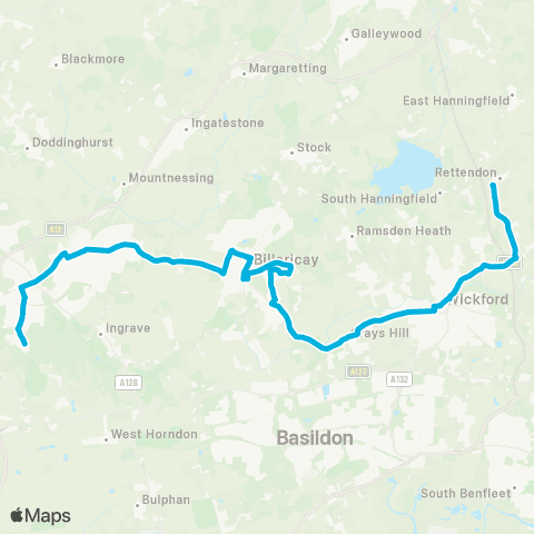 Central Connect Vectare Depot - Eagle Way map