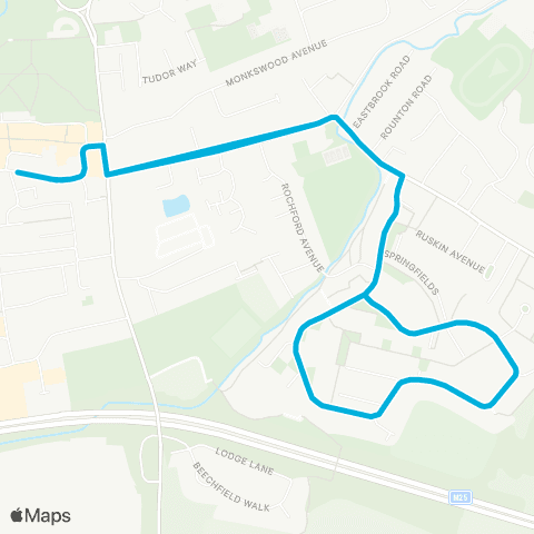 Central Connect Quaker Lane - Quaker Lane map