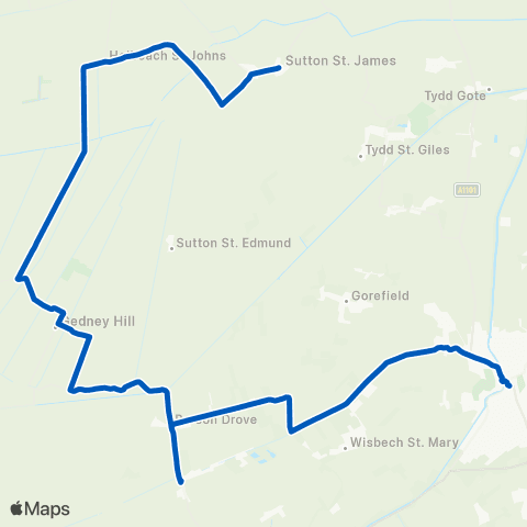 Brylaine Travel St James's Church - Horse Fair Bus Sta map