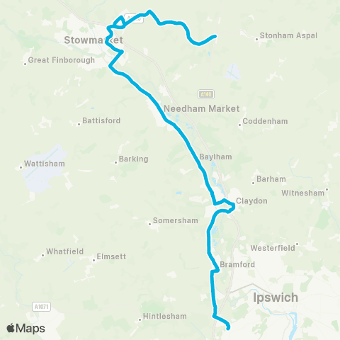 Central Connect Suffolk One - Brewery Farm map