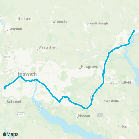 Central Connect Suffolk One - Chapel map