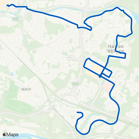 Ashcroft Travel  map
