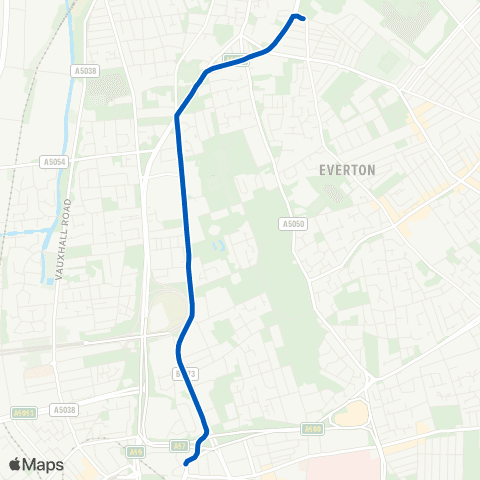 A and J Taxis Islington - Walton Lane map