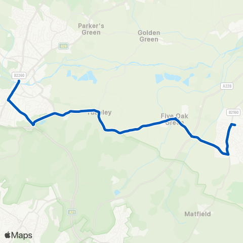 Autocar Bus & Coach Services Castle - Waitrose map