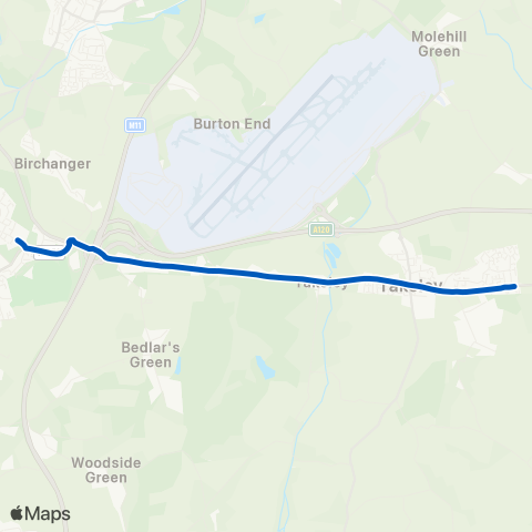 Acme Transport Services Warwick Road - Shortcroft map