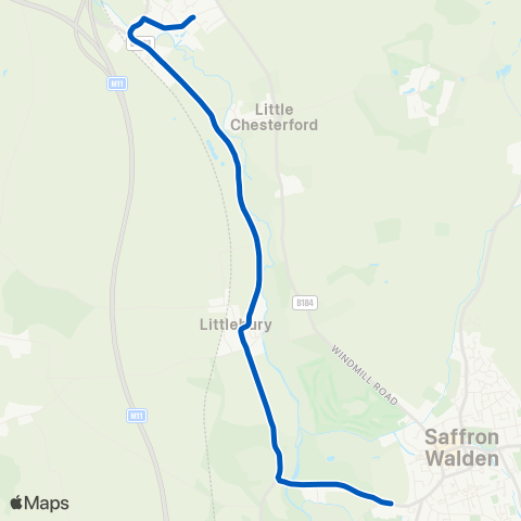 Acme Transport Services High School - Cambridge Road map