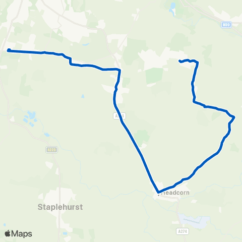 Autocar Bus & Coach Services Cornwallis Academy - Village Hall map