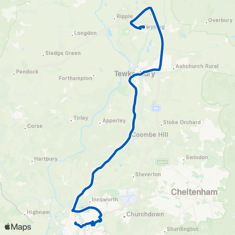Bennetts High School for Girls - The Mayalls map