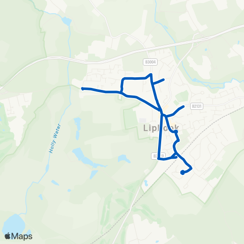 AMK Station - Station map