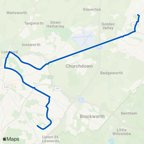 Bennetts Heron PS - Pates Grammar School map