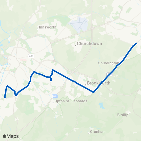 Bennetts Kidnappers' Lane - Romney Close map