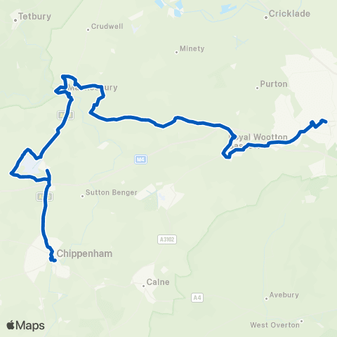 Coachstyle Fleming Way - Bus Station map