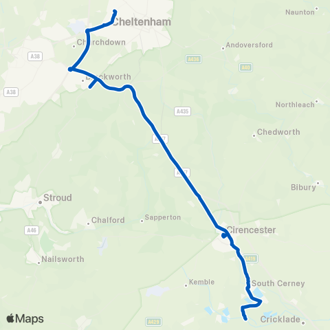 Bennetts Village Hall Garage - Pates Grammar Sch map
