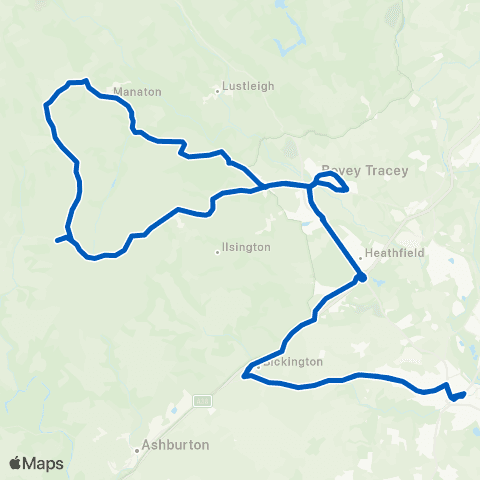 Country Bus Sherborne Road - Sherborne Road map