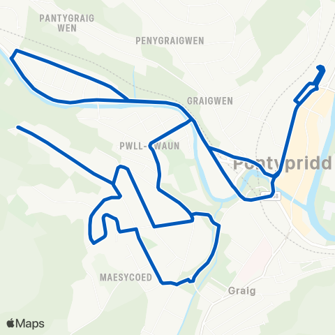 Edwards Coaches  map