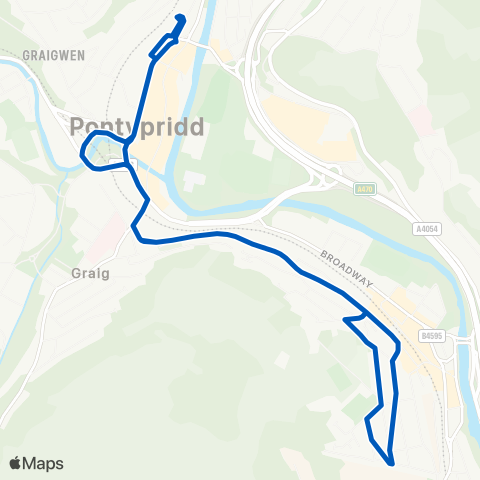 Edwards Coaches  map