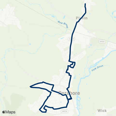 LMS Travel Coach / Horses - Coach / Horses map