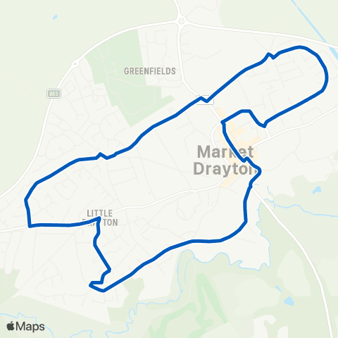 Lakeside Coaches Stand A - Stand A map