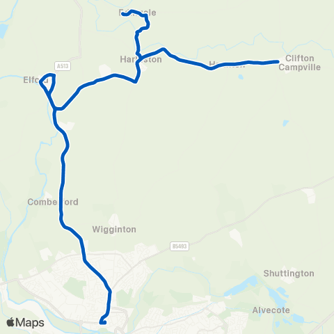 Bus Link Green Man Ph - Corporation St map