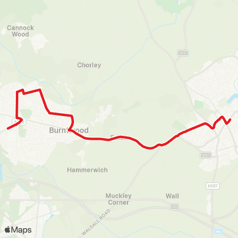 Chaserider Morrisons Store - Bus Station map