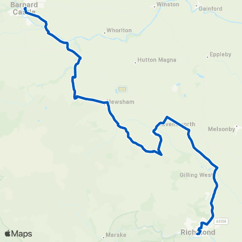 Hodgsons Market Place - Galgate / Stand A map