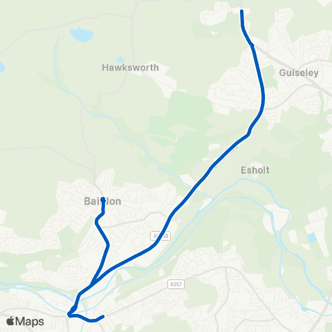 Flyer St Mary's School - Thackley Old Road map